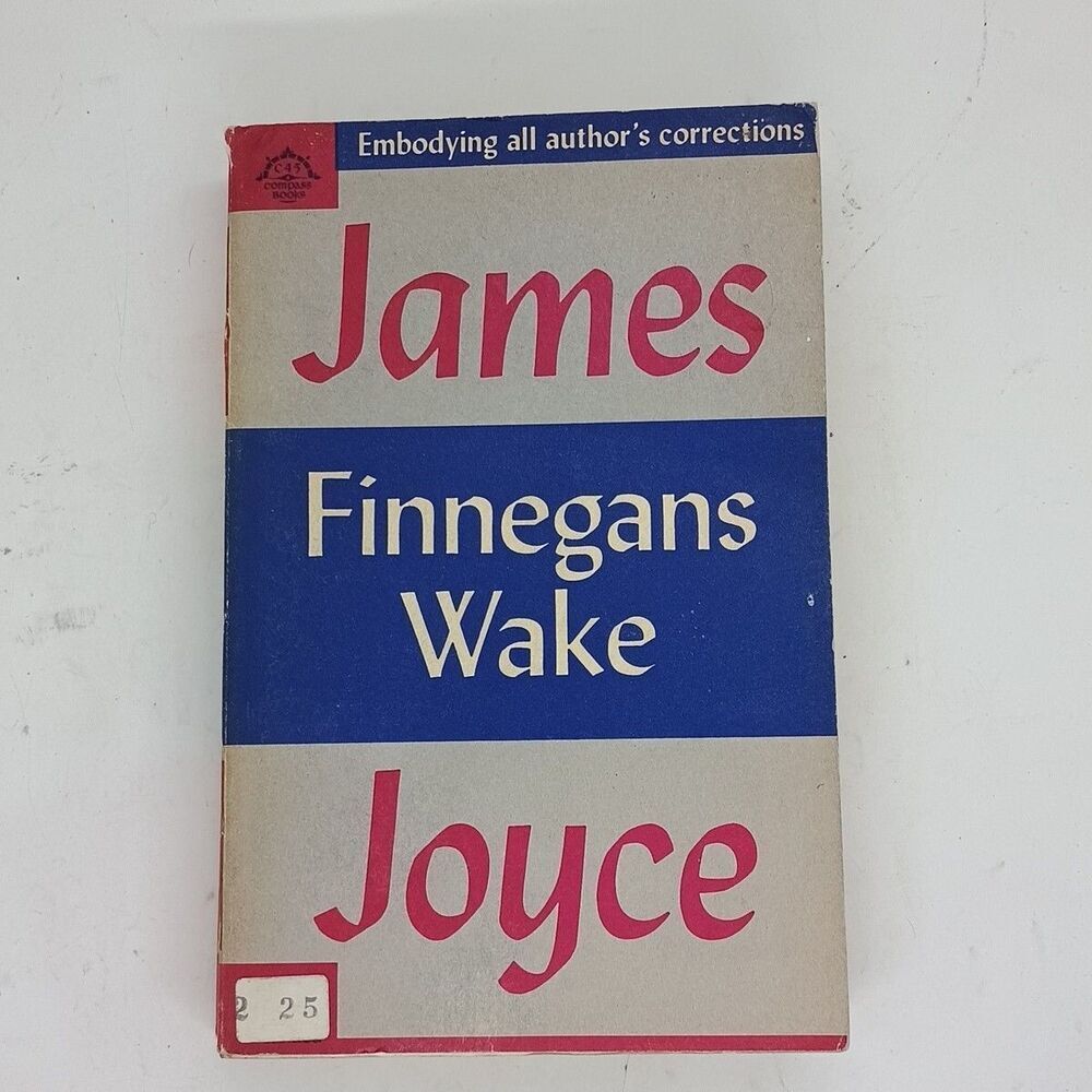 Finnegans Wake by James Joyce 1961 PB Compass Books Edition Vintage